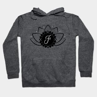 F - Lotus Flower Monogram Hoodie